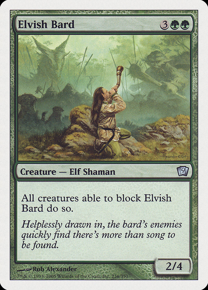 Elvish Bard [Ninth Edition] | Black Swamp Games