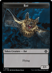 Vampire // Bat Double-Sided Token [The Lost Caverns of Ixalan Tokens] | Black Swamp Games