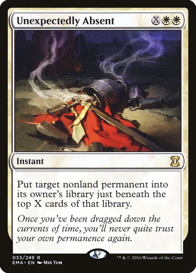 Unexpectedly Absent [Eternal Masters] | Black Swamp Games