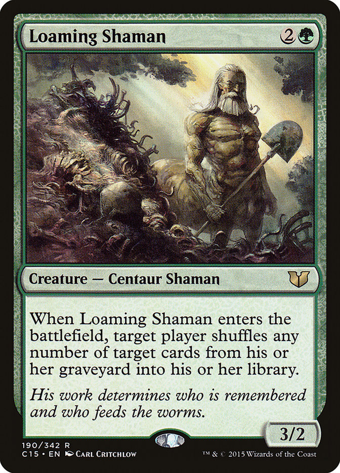Loaming Shaman [Commander 2015] | Black Swamp Games