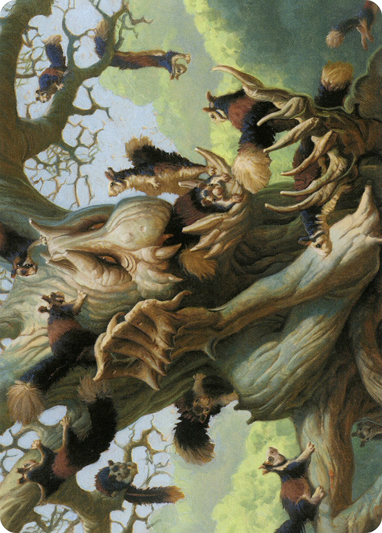 Scurry Oak Art Card [Modern Horizons 2 Art Series] | Black Swamp Games