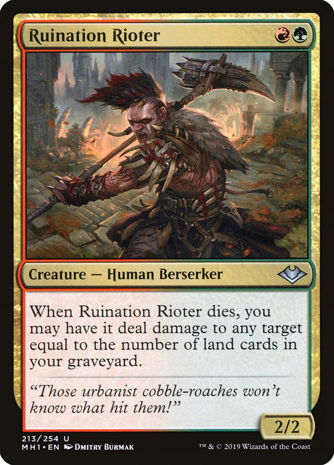 Ruination Rioter [Modern Horizons] | Black Swamp Games