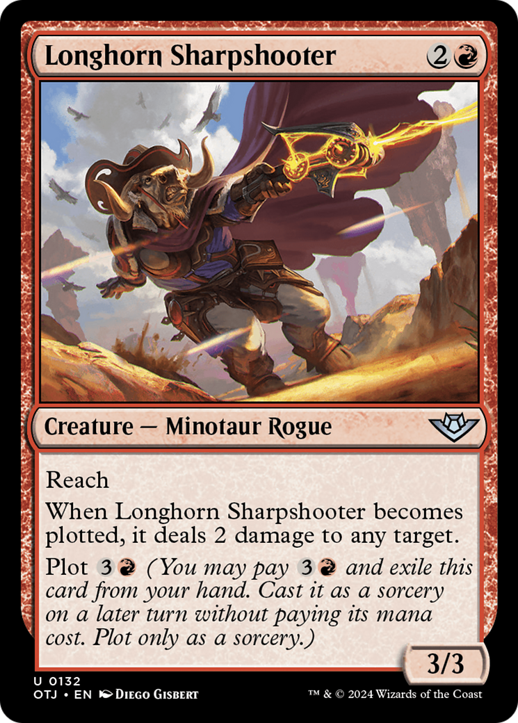 Longhorn Sharpshooter [Outlaws of Thunder Junction] | Black Swamp Games