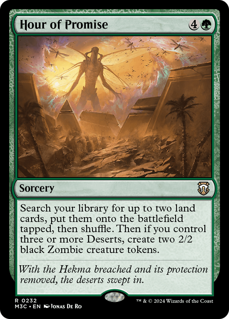 Hour of Promise (Ripple Foil) [Modern Horizons 3 Commander] | Black Swamp Games