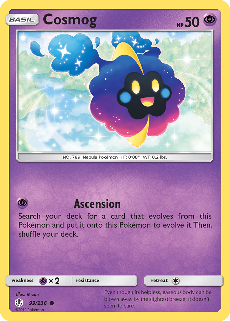 Cosmog (99/236) [Sun & Moon: Cosmic Eclipse] | Black Swamp Games
