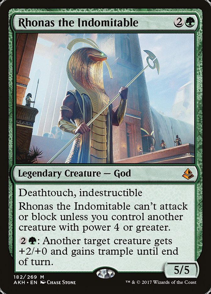 Rhonas the Indomitable [Amonkhet] | Black Swamp Games