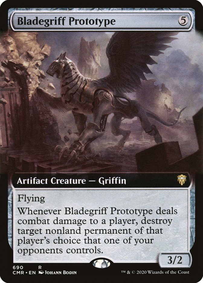 Bladegriff Prototype (Extended Art) [Commander Legends] | Black Swamp Games