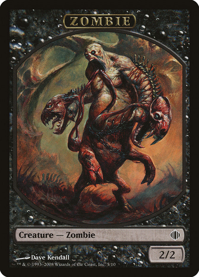 Zombie Token [Shards of Alara Tokens] | Black Swamp Games