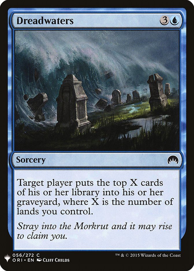 Dreadwaters [Mystery Booster] | Black Swamp Games