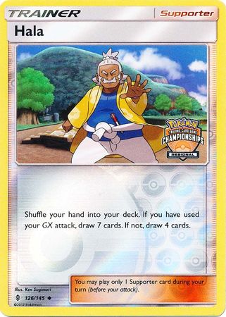 Hala (126/145) (Regional Championship Promo) [Sun & Moon: Guardians Rising] | Black Swamp Games
