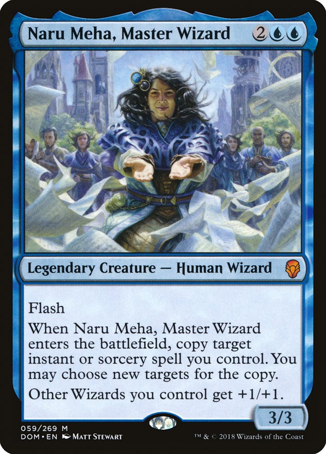 Naru Meha, Master Wizard [Dominaria] | Black Swamp Games