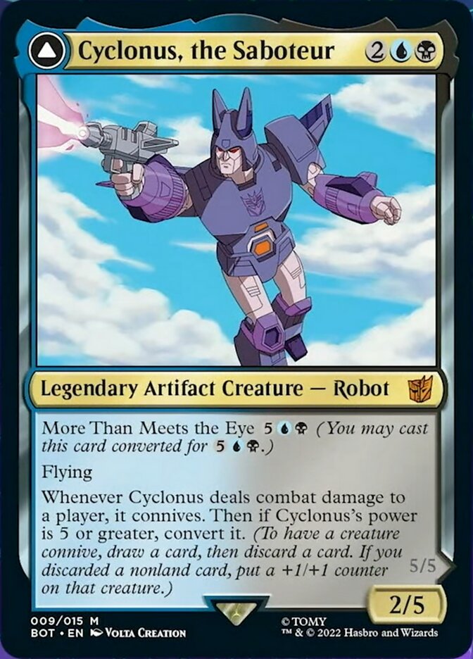 Cyclonus, the Saboteur // Cyclonus, Cybertronian Fighter [Transformers] | Black Swamp Games
