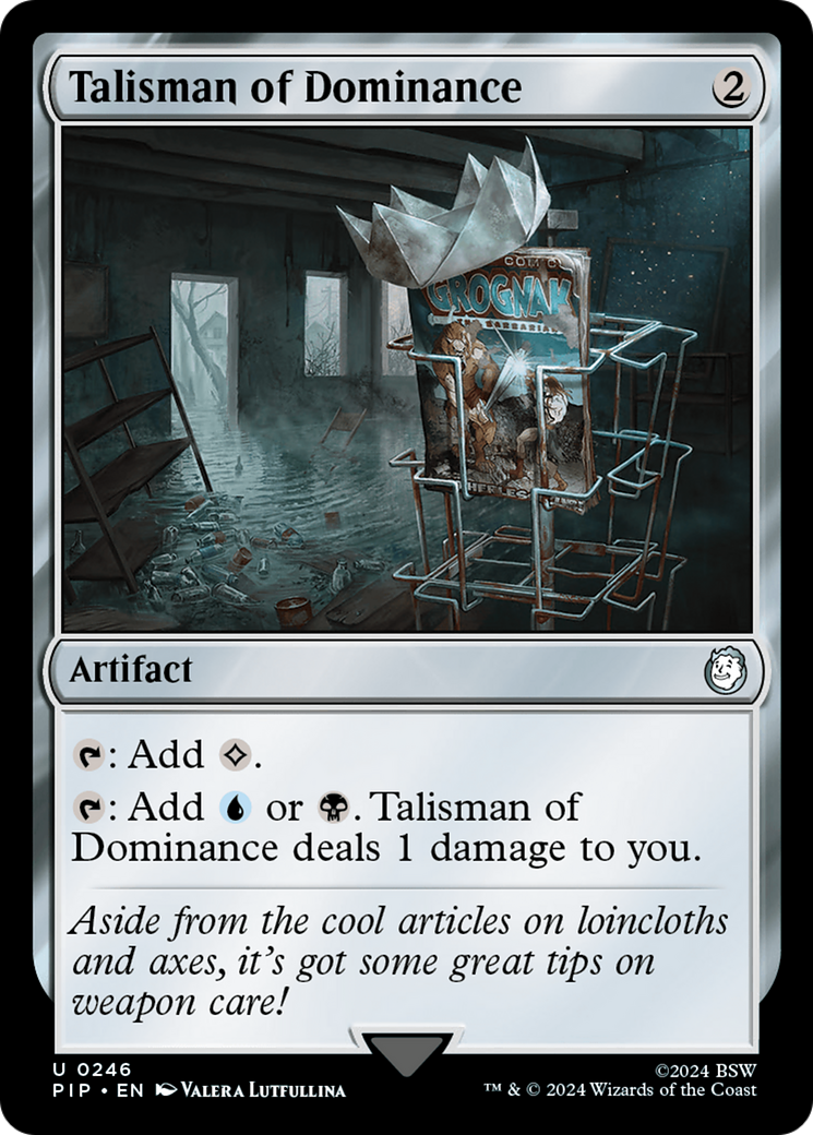 Talisman of Dominance [Fallout] | Black Swamp Games