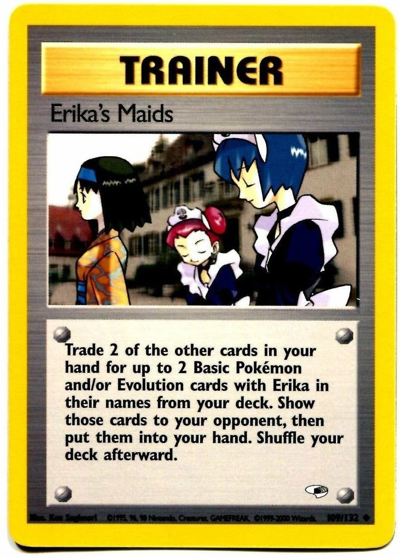 Erika's Maids (109/132) [Gym Heroes Unlimited] | Black Swamp Games