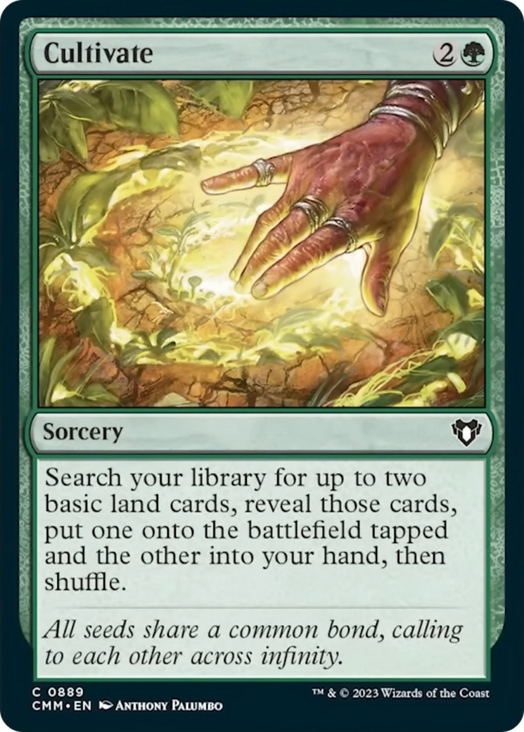 Cultivate [Commander Masters] | Black Swamp Games