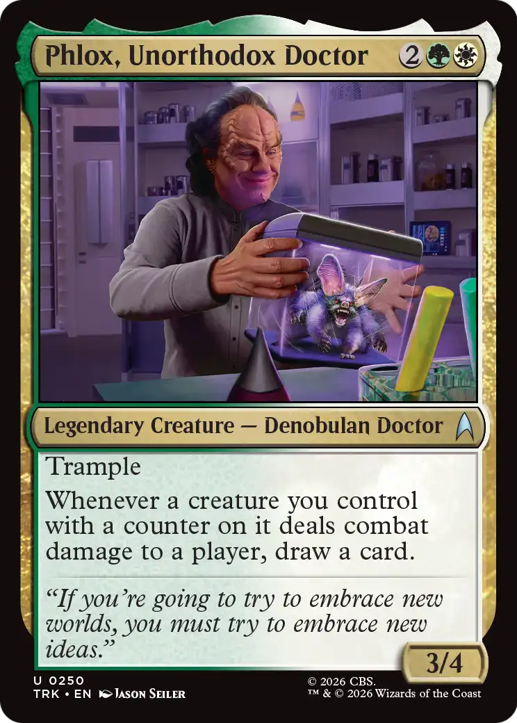 Phlox, Unorthodox Doctor [Star Trek] | Black Swamp Games