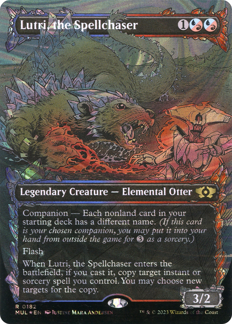 Lutri, the Spellchaser (Halo Foil) [Multiverse Legends] | Black Swamp Games