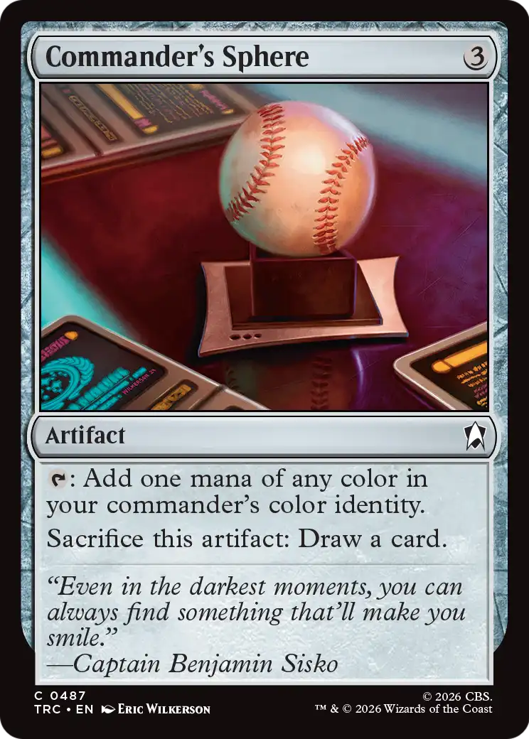 Commander's Sphere (Surge Foil) [Star Trek Commander] | Black Swamp Games