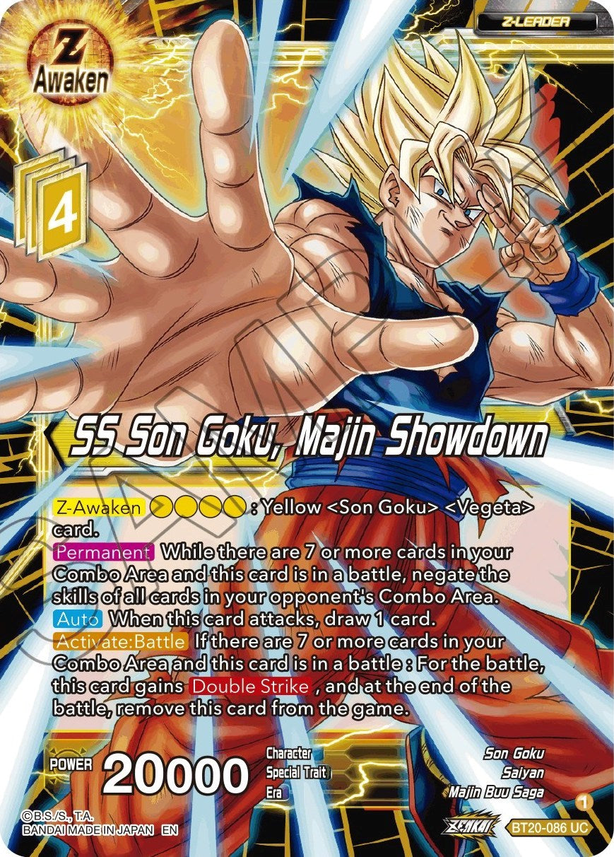 SS Son Goku, Majin Showdown (BT20-086) [Power Absorbed] | Black Swamp Games