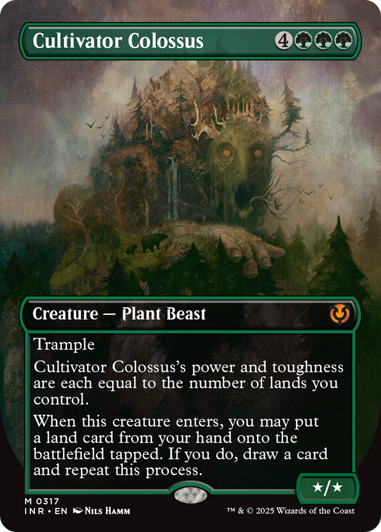 Cultivator Colossus (Borderless) [Innistrad Remastered] | Black Swamp Games