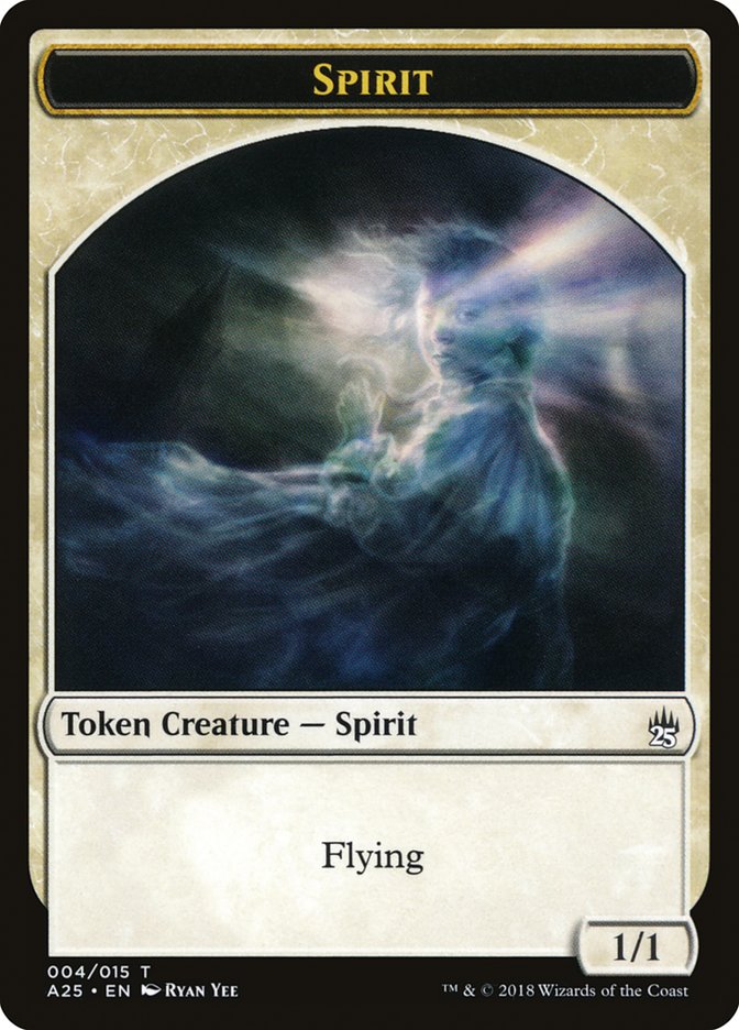 Spirit Token (004/015) [Masters 25 Tokens] | Black Swamp Games