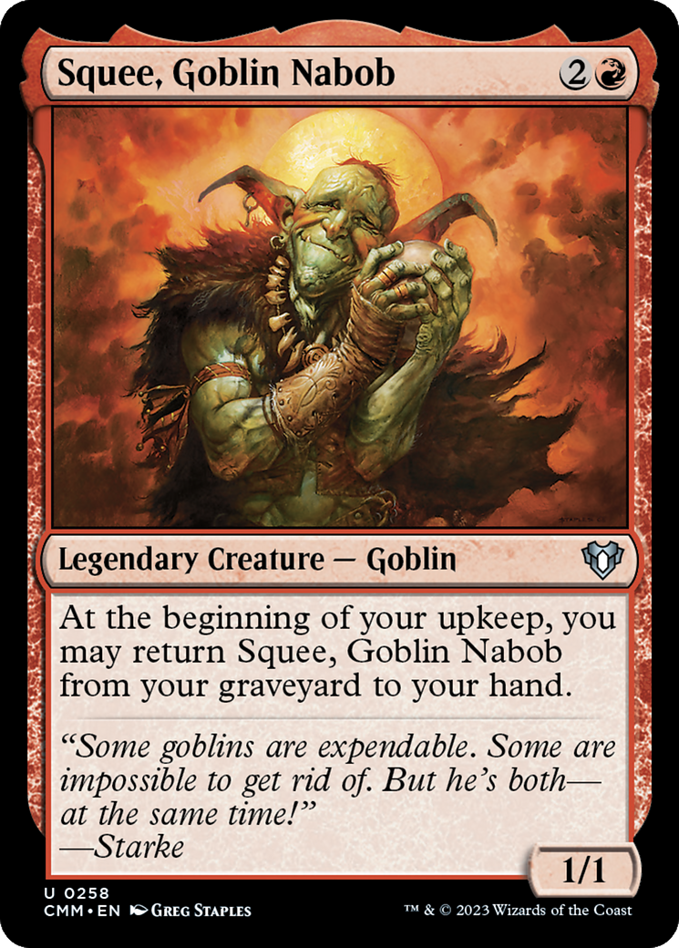 Squee, Goblin Nabob [Commander Masters] | Black Swamp Games
