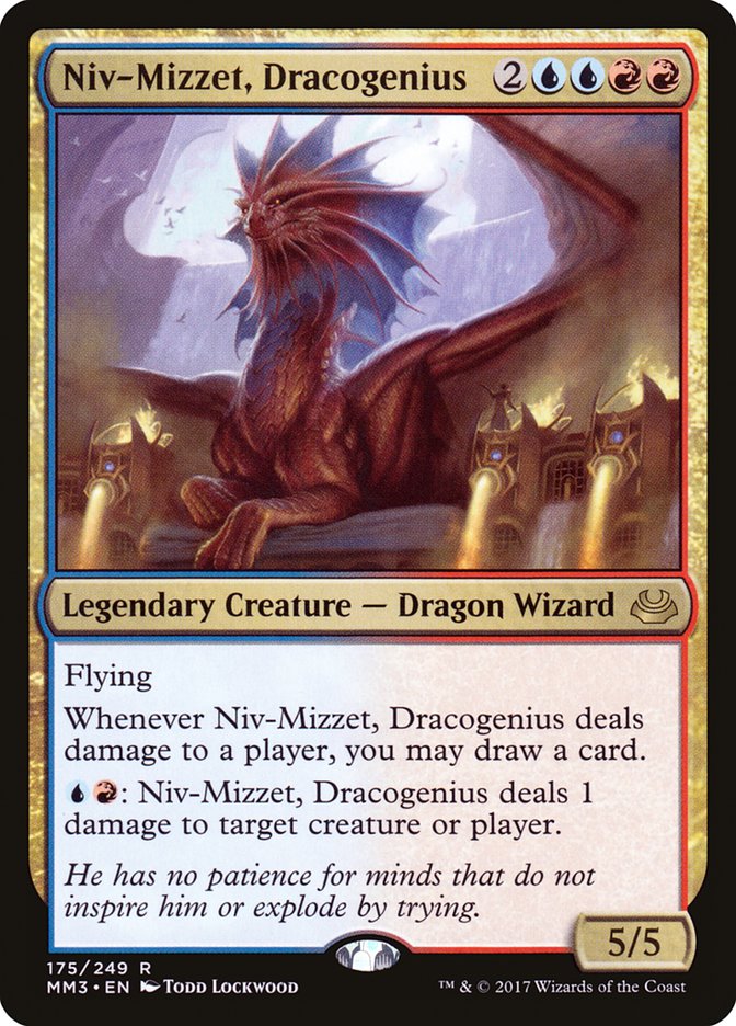 Niv-Mizzet, Dracogenius [Modern Masters 2017] | Black Swamp Games