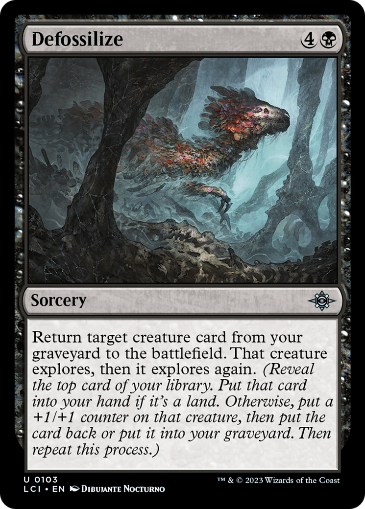 Defossilize [The Lost Caverns of Ixalan] | Black Swamp Games