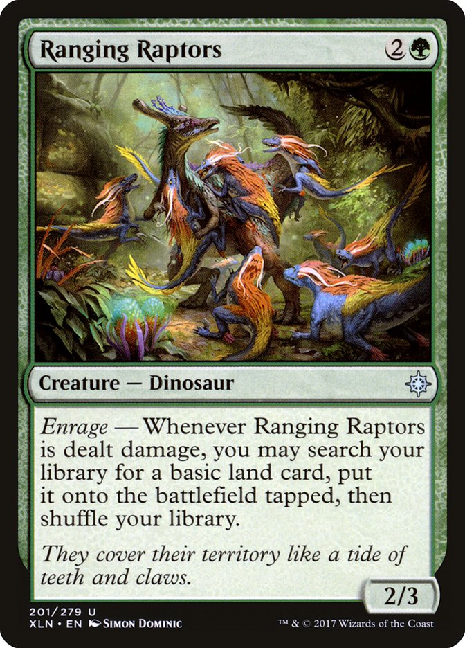 Ranging Raptors [Ixalan] | Black Swamp Games