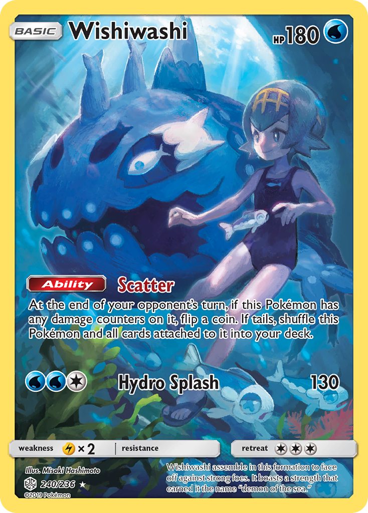 Wishiwashi (240/236) [Sun & Moon: Cosmic Eclipse] | Black Swamp Games