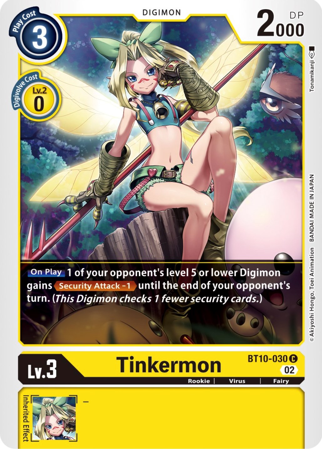 Tinkermon [BT10-030] [Xros Encounter] | Black Swamp Games