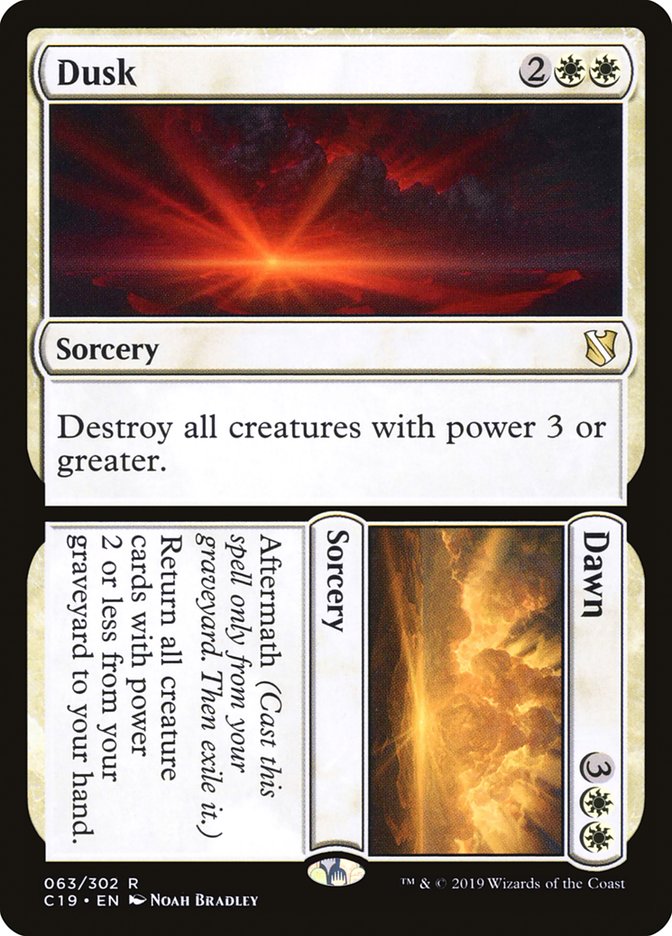 Dusk // Dawn [Commander 2019] | Black Swamp Games