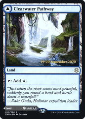 Clearwater Pathway // Murkwater Pathway [Zendikar Rising Prerelease Promos] | Black Swamp Games