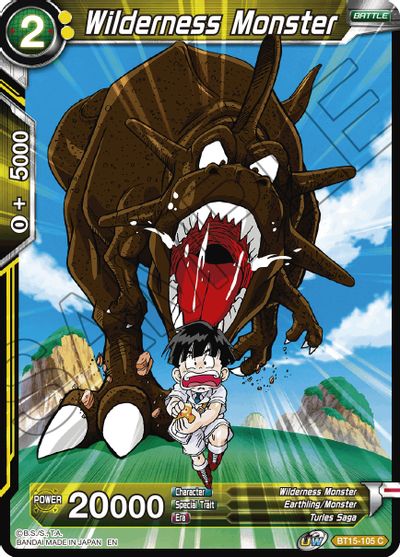 Wilderness Monster (BT15-105) [Saiyan Showdown] | Black Swamp Games