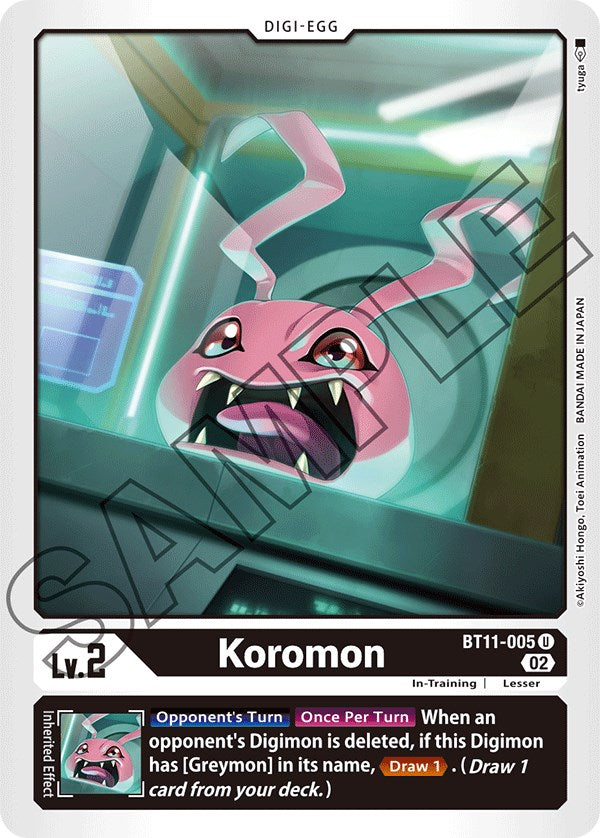 Koromon [BT11-005] [Dimensional Phase] | Black Swamp Games