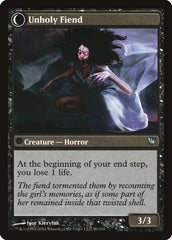 Cloistered Youth // Unholy Fiend [Innistrad] | Black Swamp Games