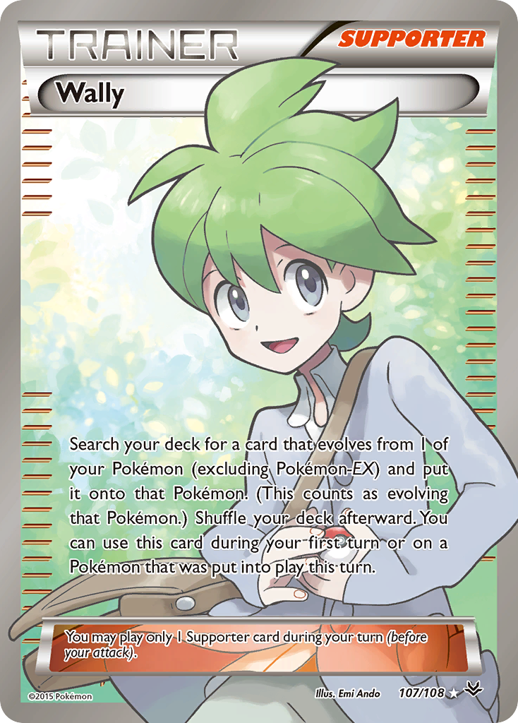 Wally (107/108) [XY: Roaring Skies] | Black Swamp Games