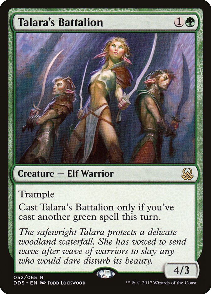 Talara's Battalion [Duel Decks: Mind vs. Might] | Black Swamp Games