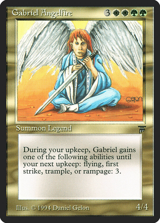 Gabriel Angelfire [Legends] | Black Swamp Games
