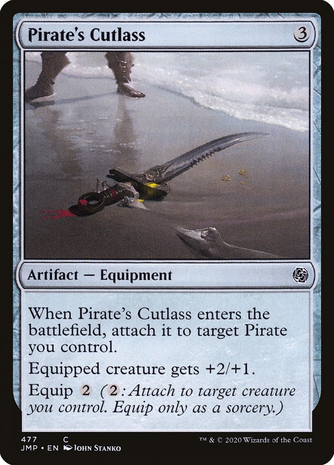Pirate's Cutlass [Jumpstart] | Black Swamp Games