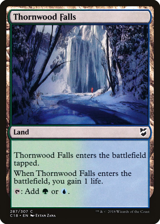 Thornwood Falls [Commander 2018] | Black Swamp Games