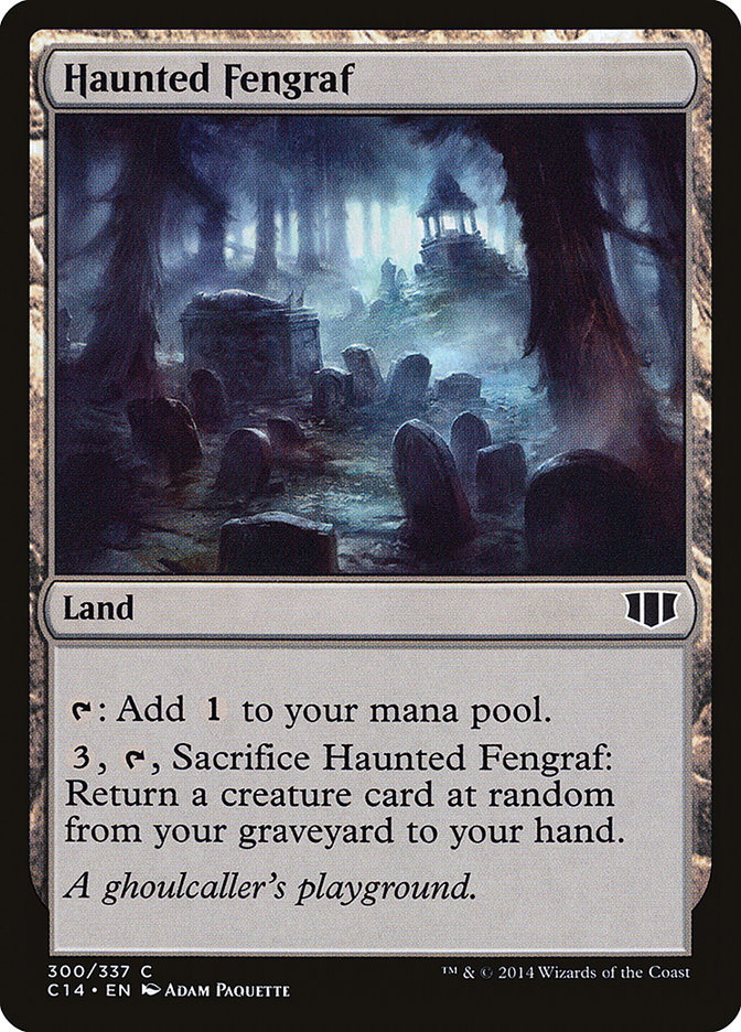Haunted Fengraf [Commander 2014] | Black Swamp Games