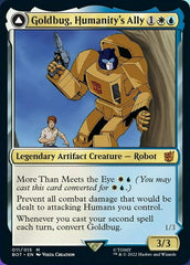 Goldbug, Humanity's Ally // Goldbug, Scrappy Scout [Transformers] | Black Swamp Games