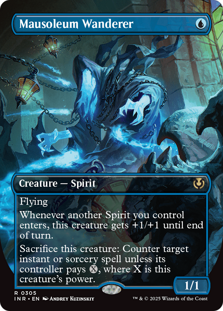 Mausoleum Wanderer (Borderless) [Innistrad Remastered] | Black Swamp Games