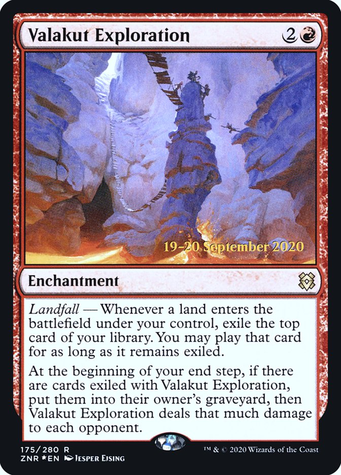 Valakut Exploration [Zendikar Rising Prerelease Promos] | Black Swamp Games