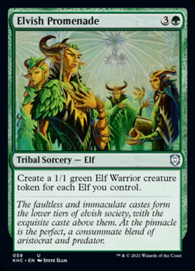 Elvish Promenade [Kaldheim Commander] | Black Swamp Games