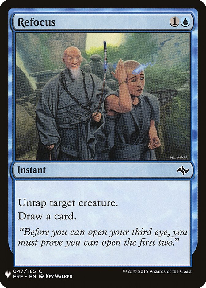 Refocus [Mystery Booster] | Black Swamp Games