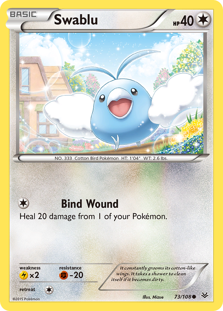 Swablu (73/108) [XY: Roaring Skies] | Black Swamp Games