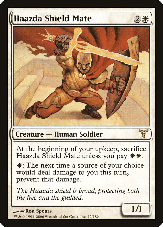 Haazda Shield Mate [Dissension] | Black Swamp Games