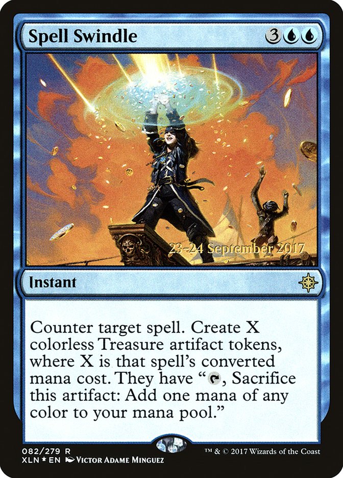 Spell Swindle [Ixalan Prerelease Promos] | Black Swamp Games